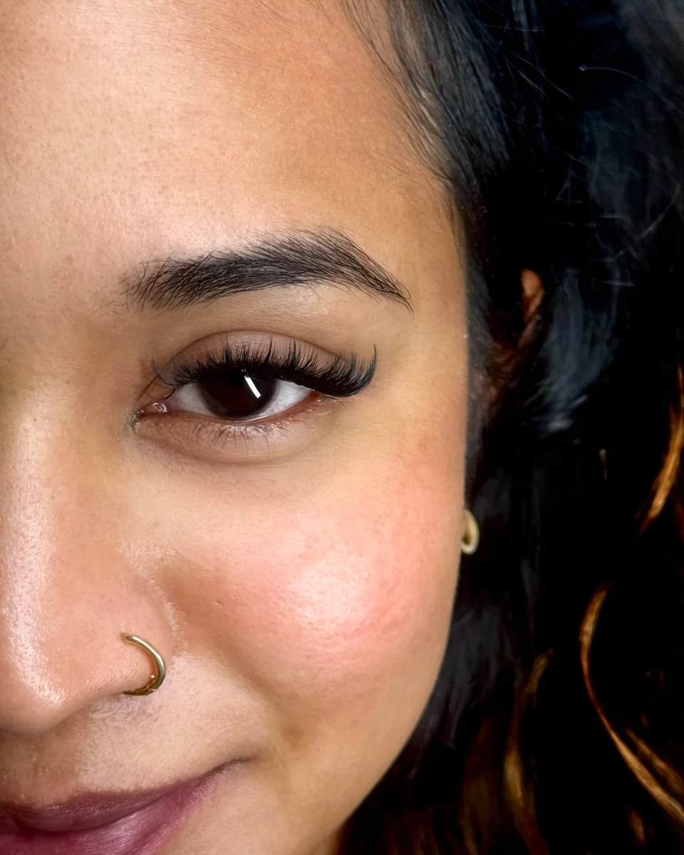 Lash extensions dark eyes Perth WA - Lash Magnifique Aubin Grove